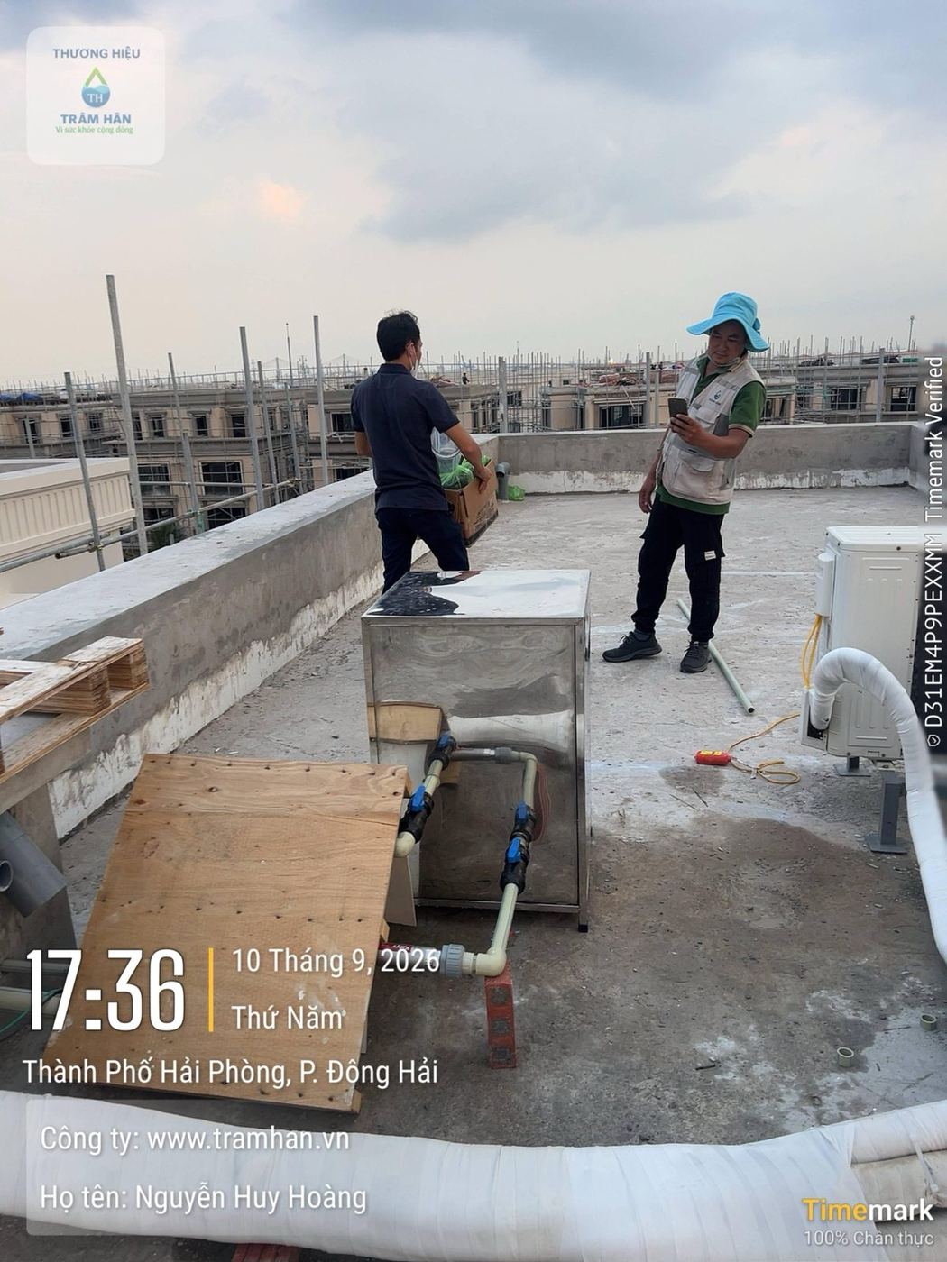 Khảo sát và lắp đặt tủ lọc tổng – Đông Hải