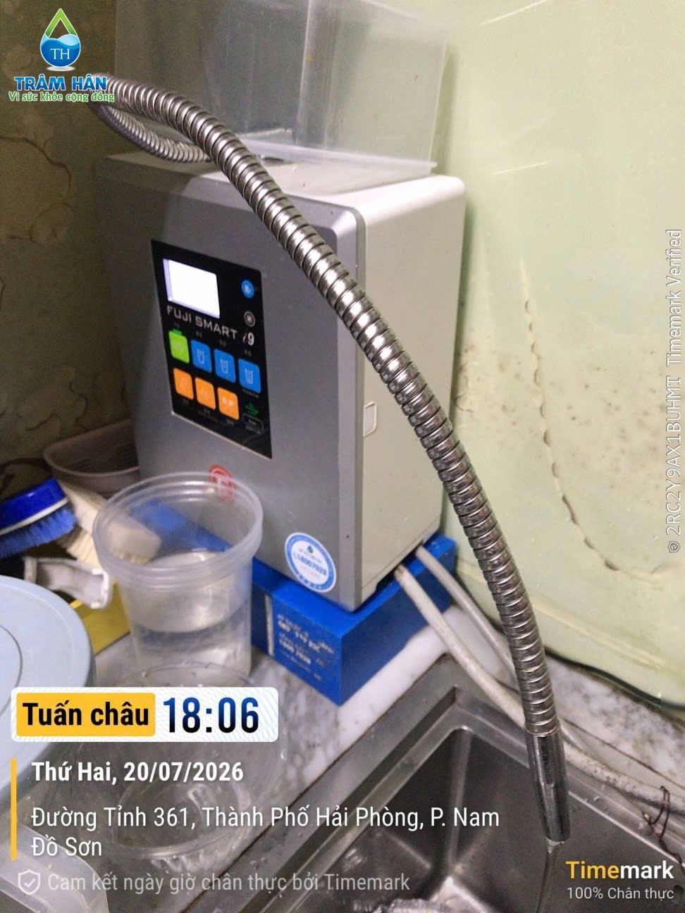 Máy ion kiềm Fuji Smart i9 – Nam Đồ Sơn